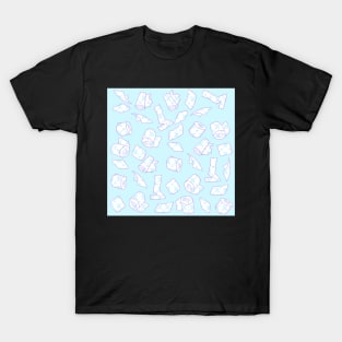 Fancy toilet roll pattern T-Shirt